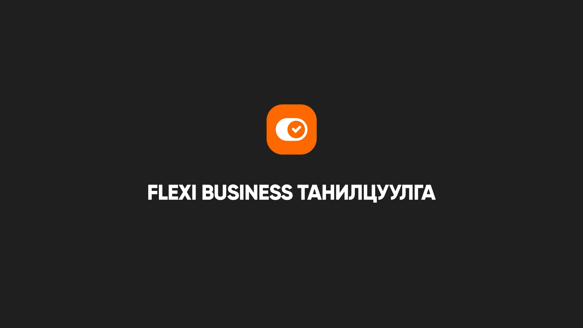 Flexi Business танилцуулга